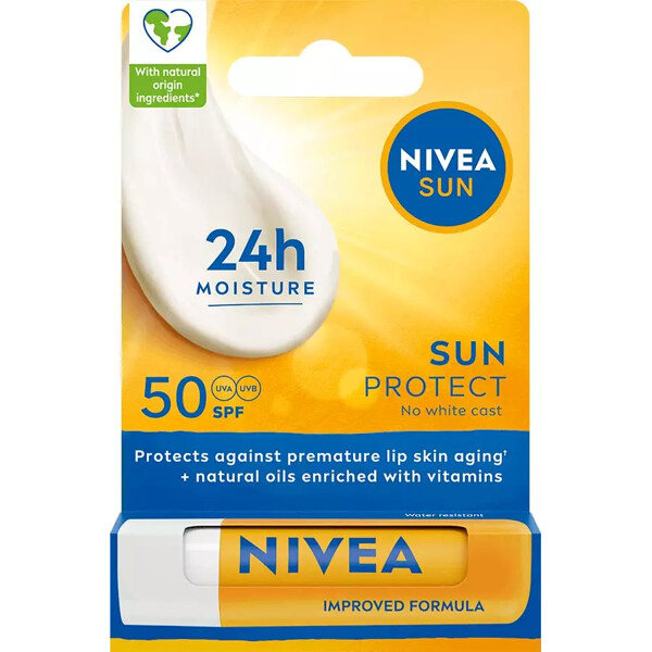 Nivea Sun Lip Balm Sun Protect SPF50
